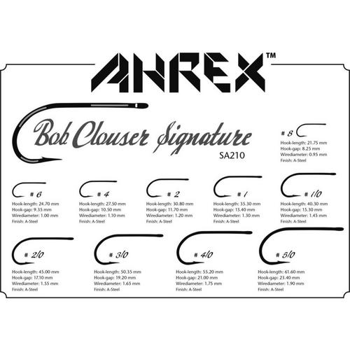 AHREX SA210 Bob Clouser Signature S/E Saltwater Streamer Hooks - Primary Image