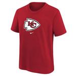 Nike Kids' Kansas City Chiefs Team Logo T-Shirt - Thumbnail 1 of 2