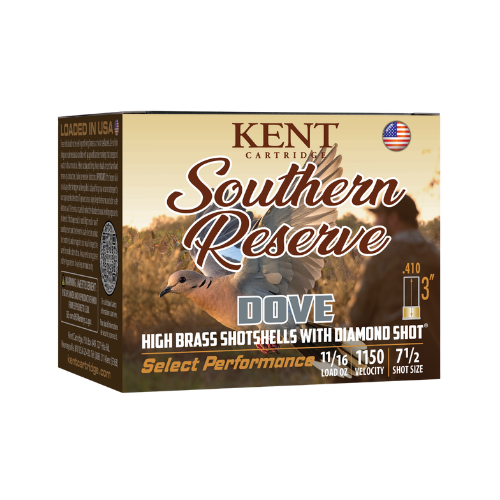 Kent Cartridge Southern Reserve Dove .410 Bore Shotshells 25 Round Box