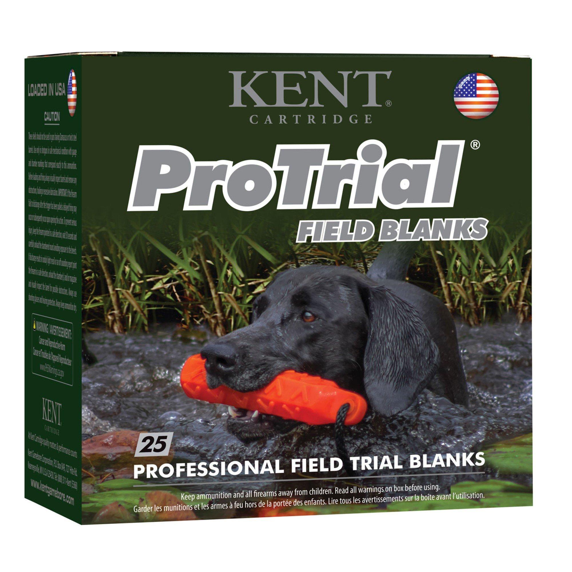 Kent Cartridge ProTrial Field Blanks 12 Gauge Shotshells 25 Round Box