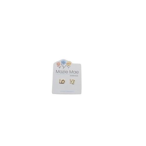 Mazie Mae Love Stud Earrings - Primary Image
