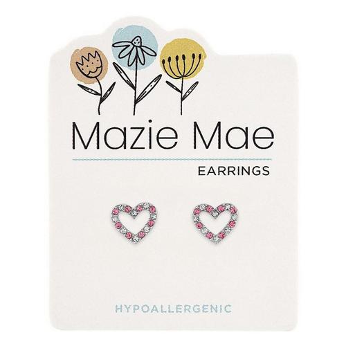 Mazie Mae Rose Heart Earrings - Primary Image