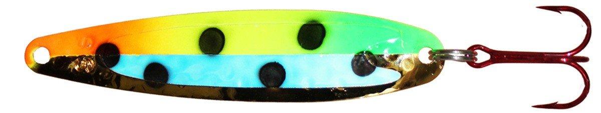 UV Rasta Goose Gold - Dreamweaver Super Slim Trolling Spoon