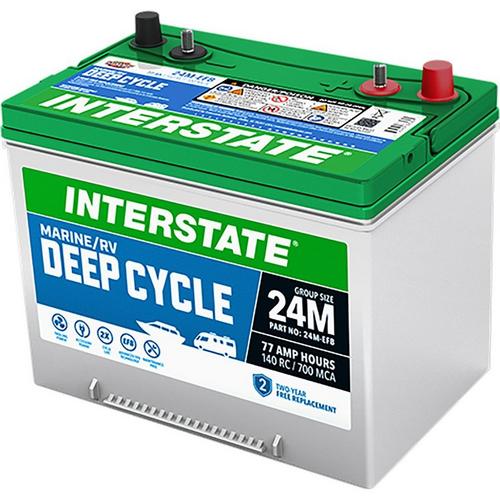 Interstate Marine/RV Deep Cycle Battery 24M-EFB - Primary Image