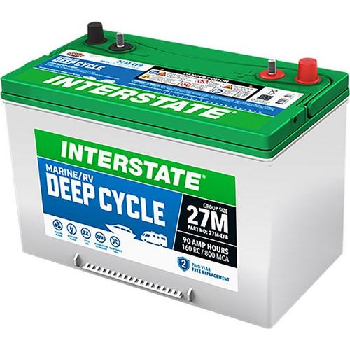 Interstate Marine/RV Deep Cycle Battery 27M-EFB - Primary Image