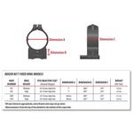 Warne 14R7M 30mm Ruger M77 Fixed Medium Rings - Thumbnail 2 of 2