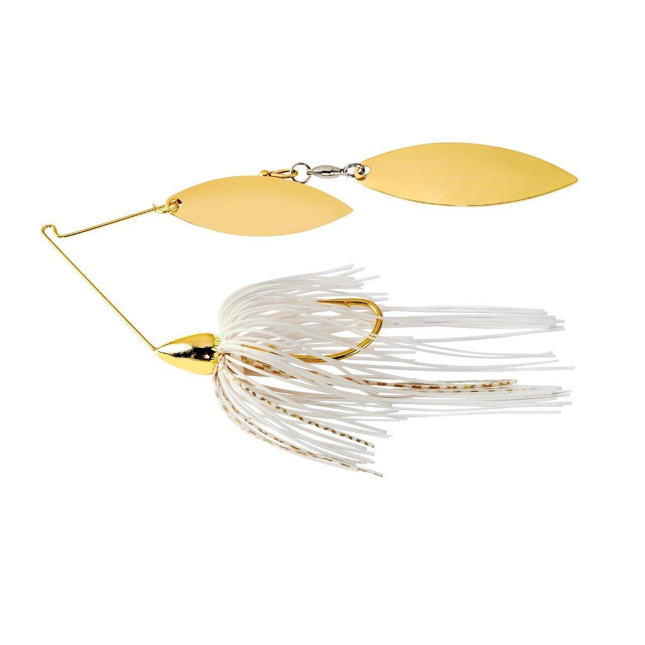 White Gold - War Eagle Gold Double Willow Spinnerbait