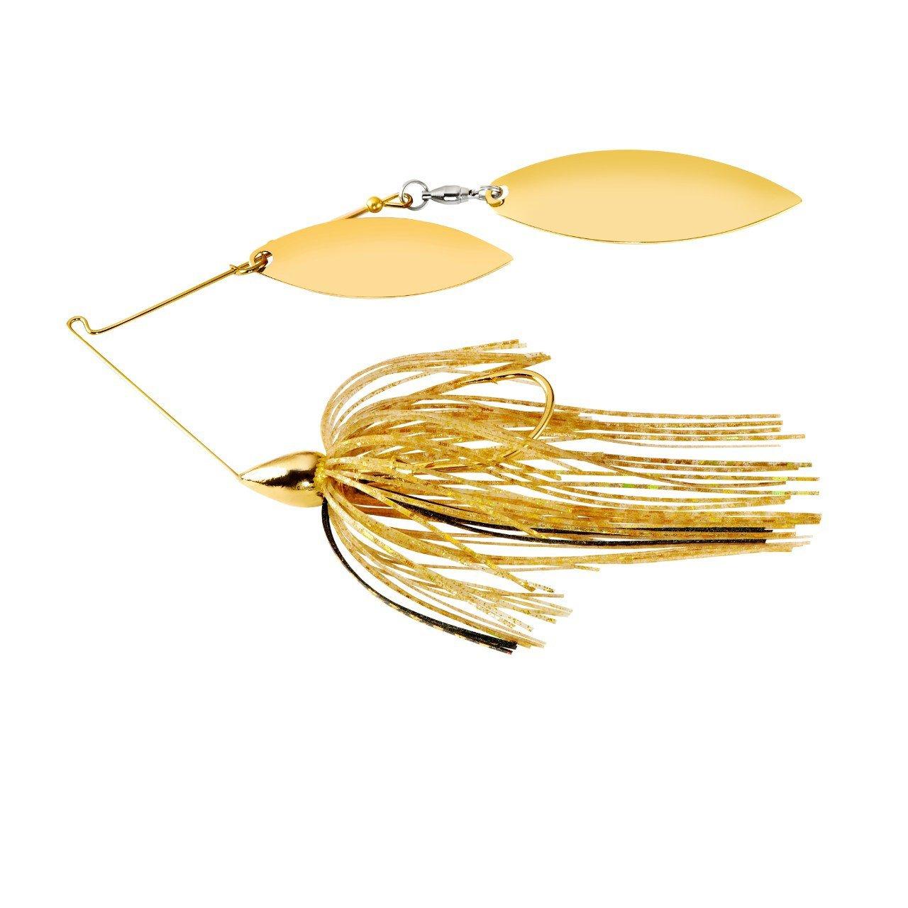 29203::Gold Shiner - War Eagle Gold Double Willow Spinnerbait