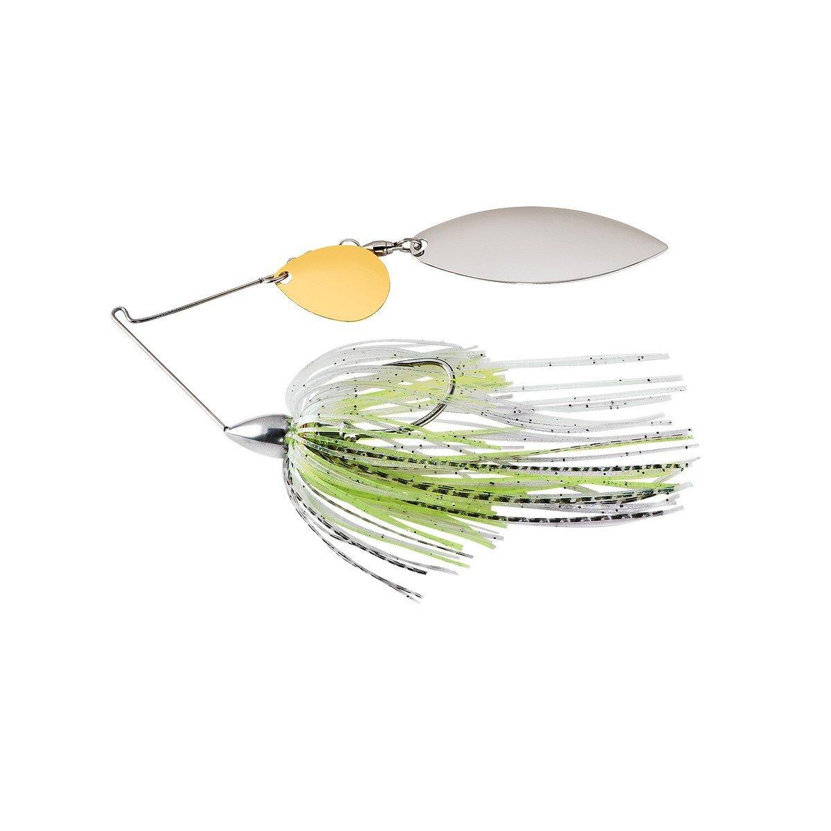 Spot Remover - War Eagle Nickel Frame Tandem Willow Spinnerbait