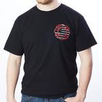 Men's Bone Head Outfitters Red Line Flag T-Shirt - Thumbnail 5 of 5