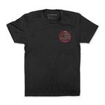 Men's Bone Head Outfitters Red Line Flag T-Shirt - Thumbnail 2 of 5