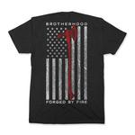 Men's Bone Head Outfitters Red Line Flag T-Shirt - Thumbnail 1 of 5