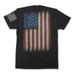 Men's Bone Head Outfitters USA Weathered Flag T-Shirt - Thumbnail 1 of 9