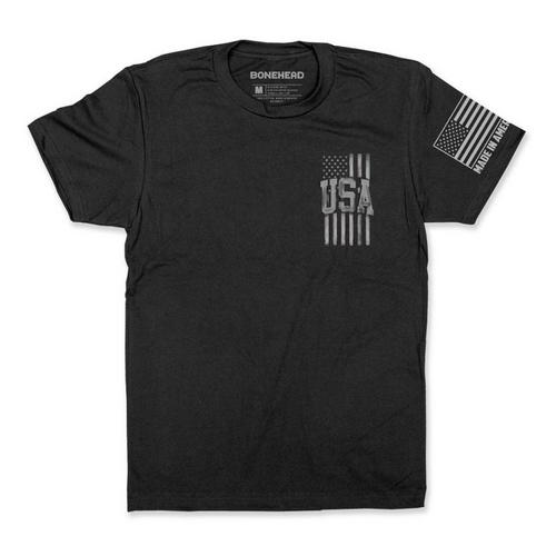 Men's Bone Head Outfitters USA Weathered Flag T-Shirt - Primary Image