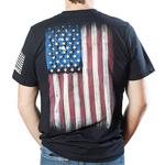Men's Bone Head Outfitters USA Weathered Flag T-Shirt - Thumbnail 4 of 9