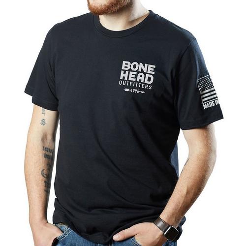 Men's Bone Head Outfitters USA Weathered Flag T-Shirt - Primary Image
