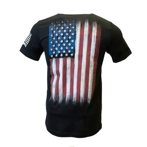 Men's Bone Head Outfitters USA Weathered Flag T-Shirt - Primary Image