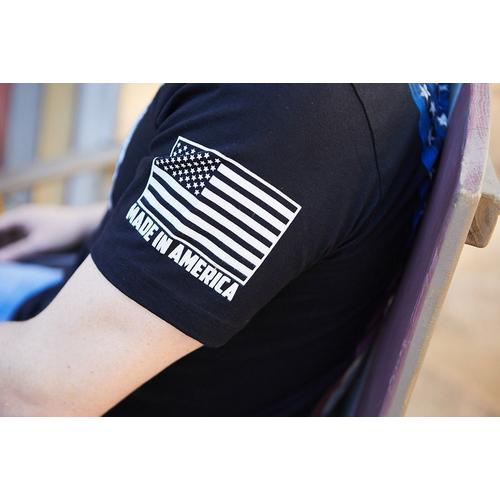 Men's Bone Head Outfitters USA Weathered Flag T-Shirt - Primary Image