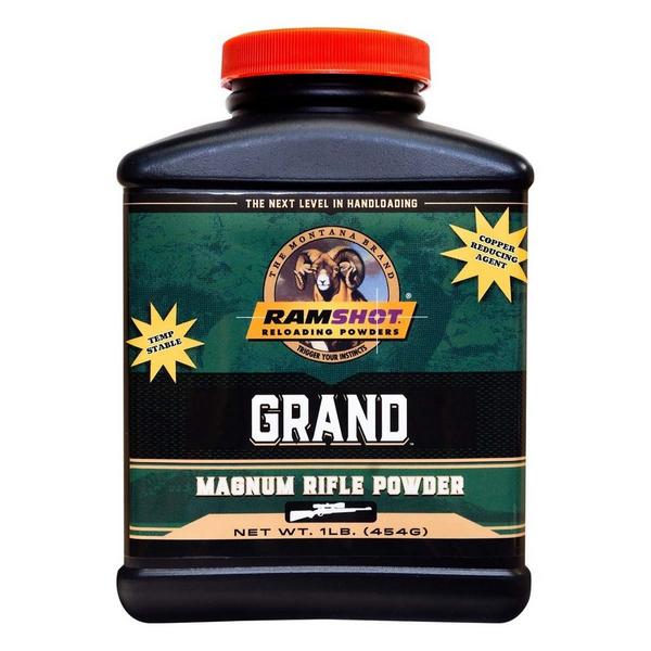RAMSHOT GRAND Mangnum Rifle Powder 1lb