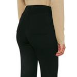 Women's 7 Diamonds Nyla Cropped Trouser Dress Pants - Thumbnail 2 of 4