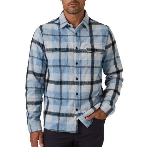 Men's 7 Diamonds Generation Long Sleeve Flannel - Primary Image