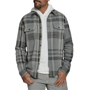 Men's 7Diamonds Generation 4-Way Stretch Flannel Long Sleeve Button Up Shirt