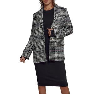 Women's 7Diamonds Plaid Boyfriend Blazer