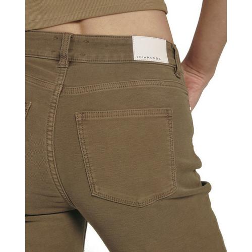 Women's 7 Diamonds Generation Kick Flare Relaxed Fit Straight Ankle Jeans - Primary Image