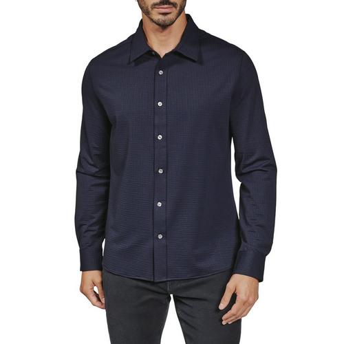 Men's 7 Diamonds Ferris Long Sleeve Button Up Shirt - Primary Image