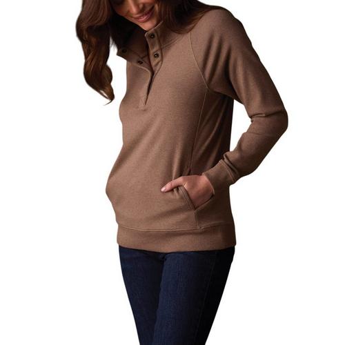 Women's The Normal Brand Puremeso Weekend 1/4 Snap Pullover - Primary Image