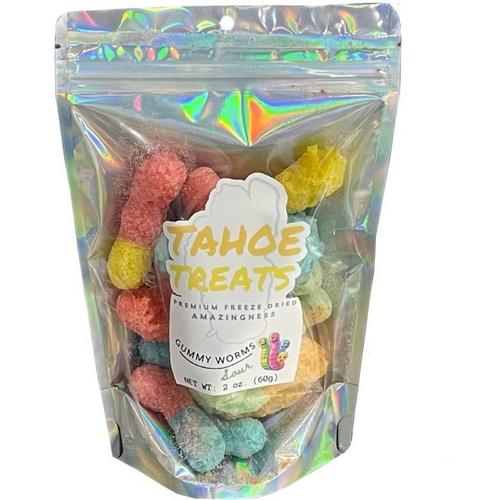 Tahoe Treats Freeze Dried Gummy Sour Worms - Primary Image