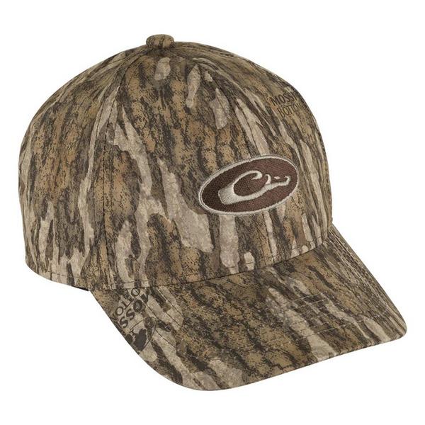 Boys' Drake Waterfowl Camo Waterproof Adjustable Hat Youth One Size Mossy Oak Bottomland