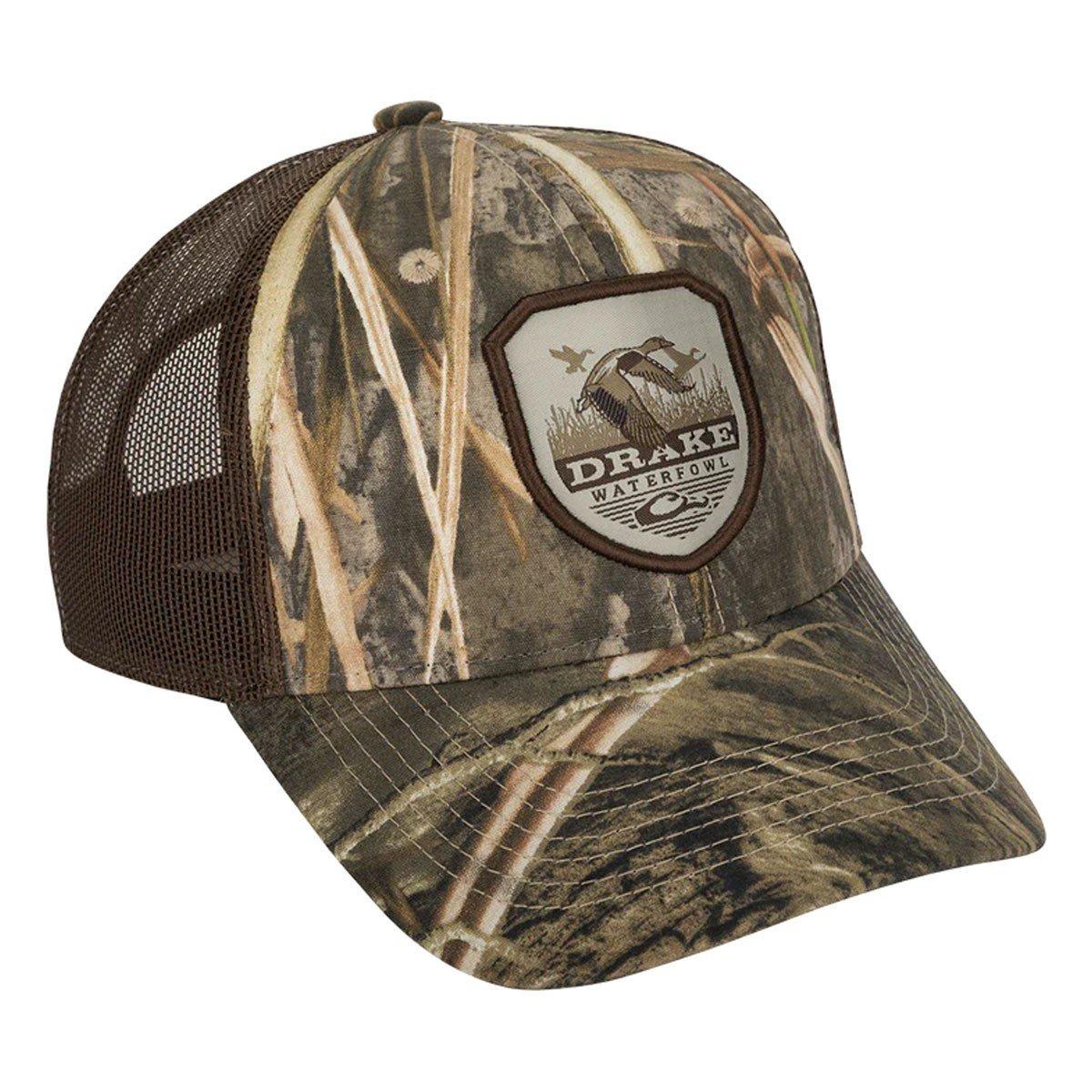 Drake Waterfowl Vintage Badge Mesh Back Adjustable Hat - Drake Waterfowl