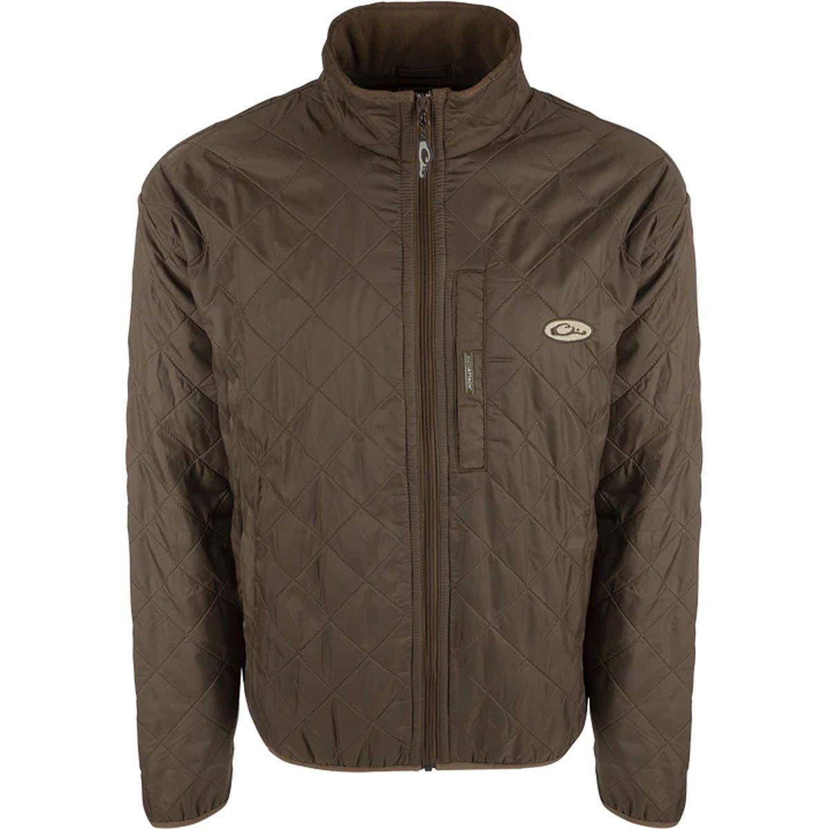 Men's Drake Waterfowl Delta Fleece-Lined Quilted Softshell Jacket - Drake Waterfowl