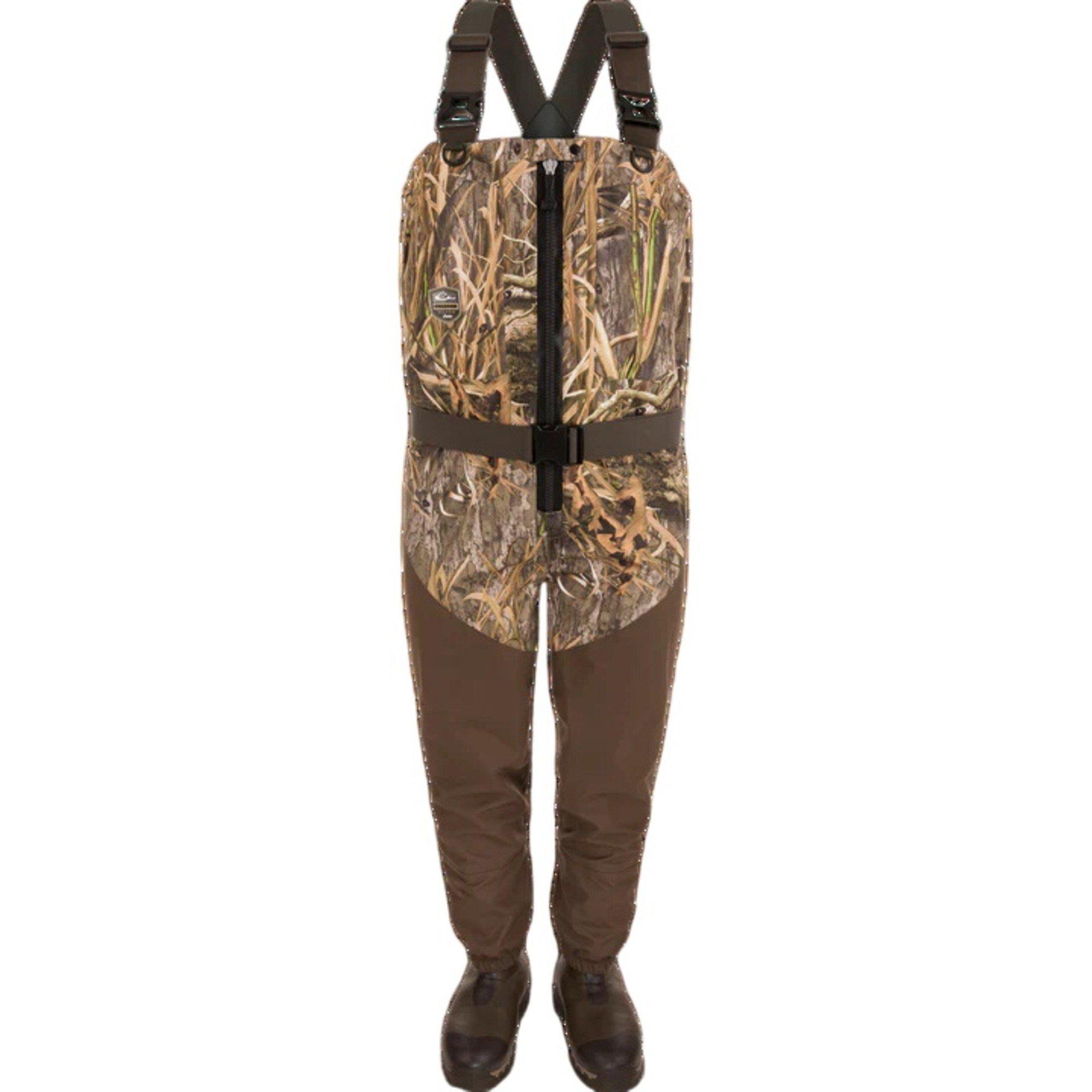 Men's Drake Waterfowl Uninsulated Guardian Elite HND Front Zip Waders - Drake Waterfowl
