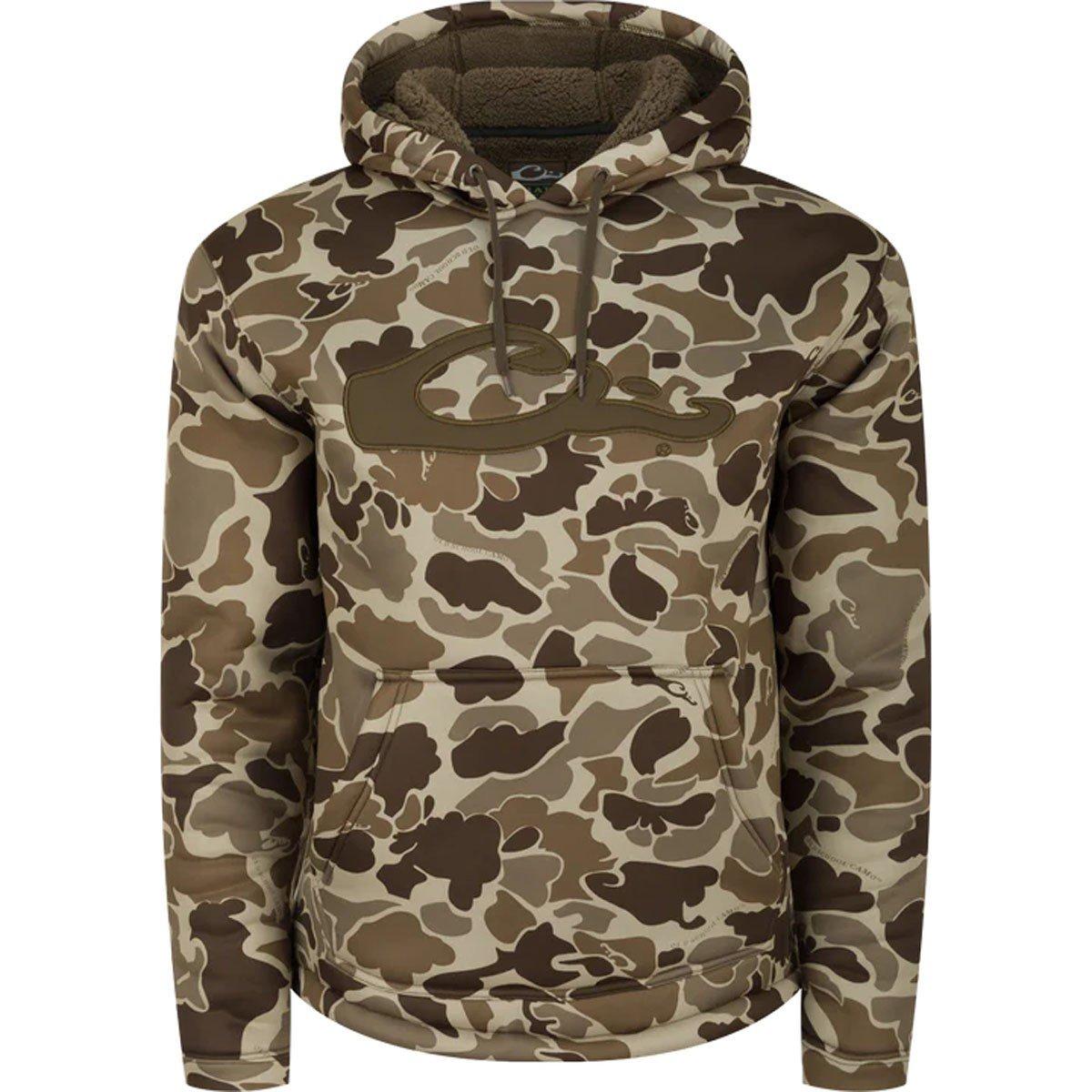 Men's Drake Waterfowl LST Silencer Fleece-Lined Hoodie