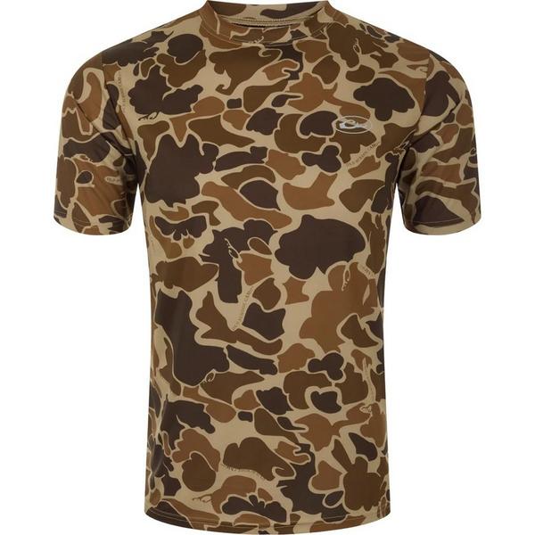 Youth Drake Waterfowl EST Camo Performance T-Shirt