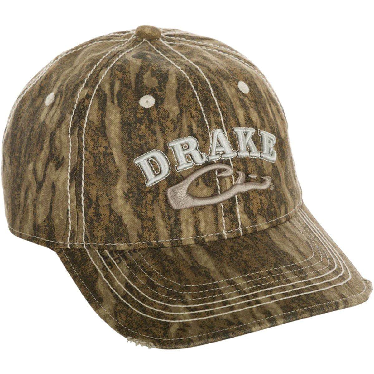 Drake Waterfowl Distressed 6-Panel Ball Cap - Drake Waterfowl