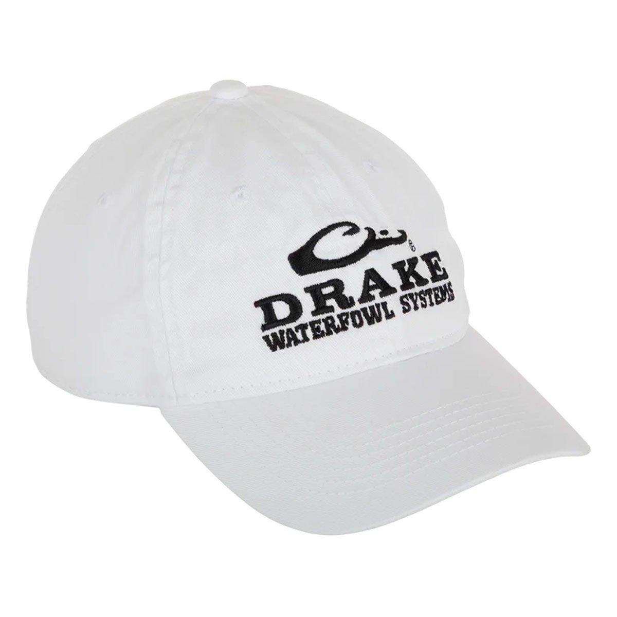 Drake Waterfowl White Out Cotton Twill 6-Panel Adjustable Hat - Drake Waterfowl
