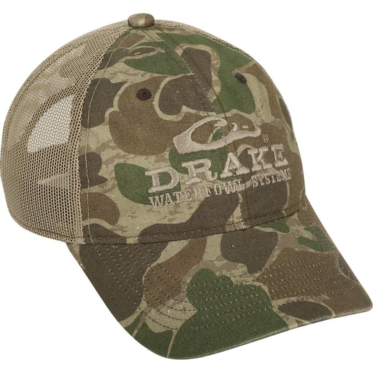 Drake Waterfowl Mesh Back Camo Adjustable Hat - Drake Waterfowl