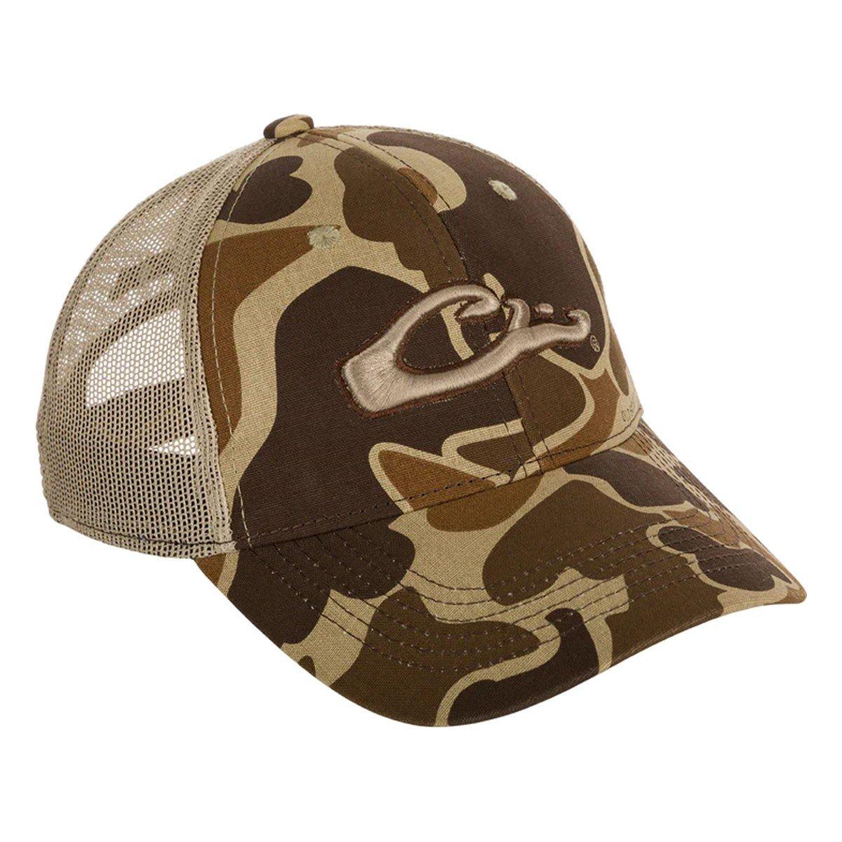 Drake Waterfowl 6-Panel Camo Mesh-Back Adjustable Hat - Drake Waterfowl