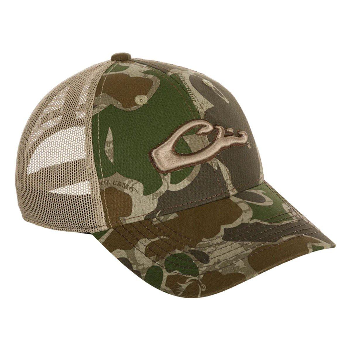 Drake Waterfowl 6-Panel Camo Mesh-Back Adjustable Hat - Drake Waterfowl