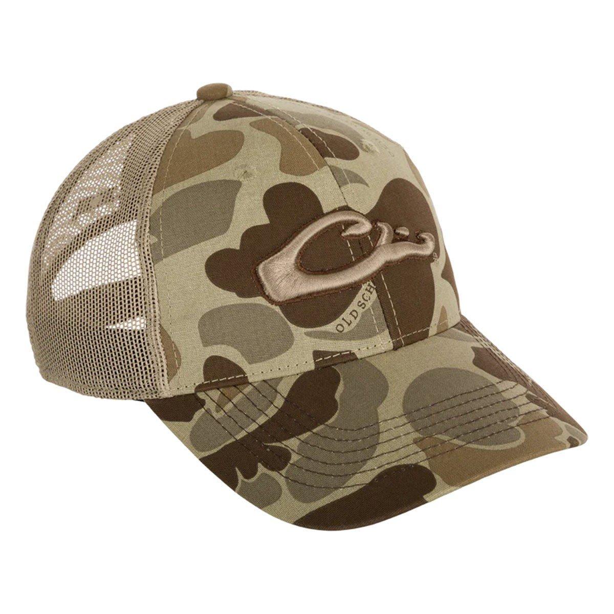 Drake Waterfowl 6-Panel Camo Mesh-Back Adjustable Hat - Drake Waterfowl