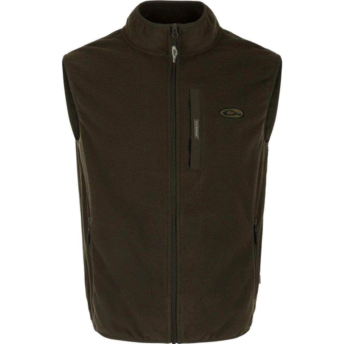 Men's Drake Waterfowl Camp Fleece Vest - Drake Waterfowl