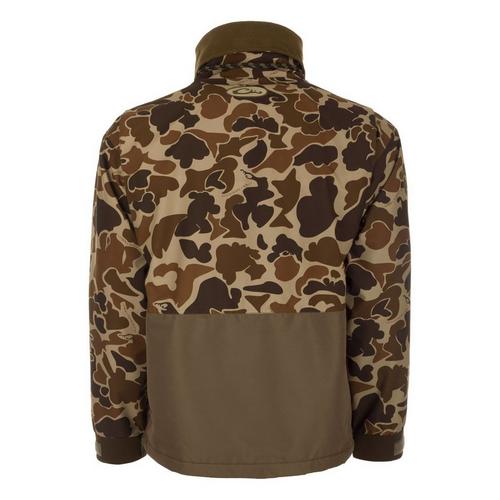 Men's Drake Waterfowl MST Waterproof Fleece Lined 1/4 Zip Jacket