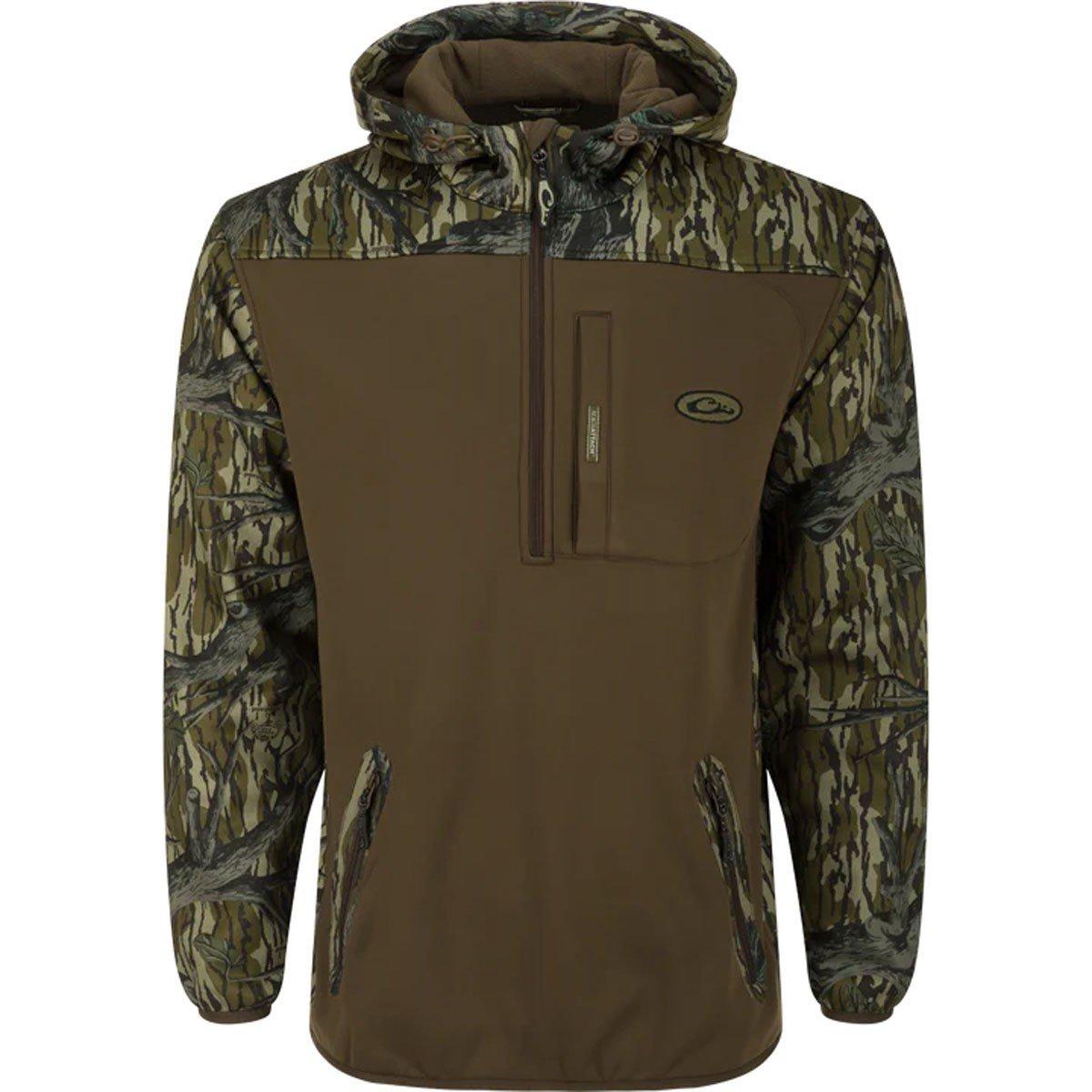 Men's Drake Waterfowl MST Endurance Soft Shell 1/4 Zip Pullover - Drake Waterfowl