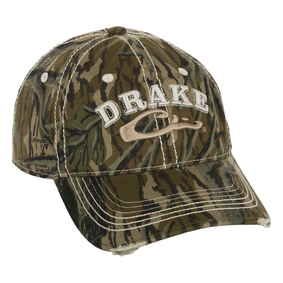 Drake Waterfowl Distressed 6-Panel Ball Cap - Drake Waterfowl