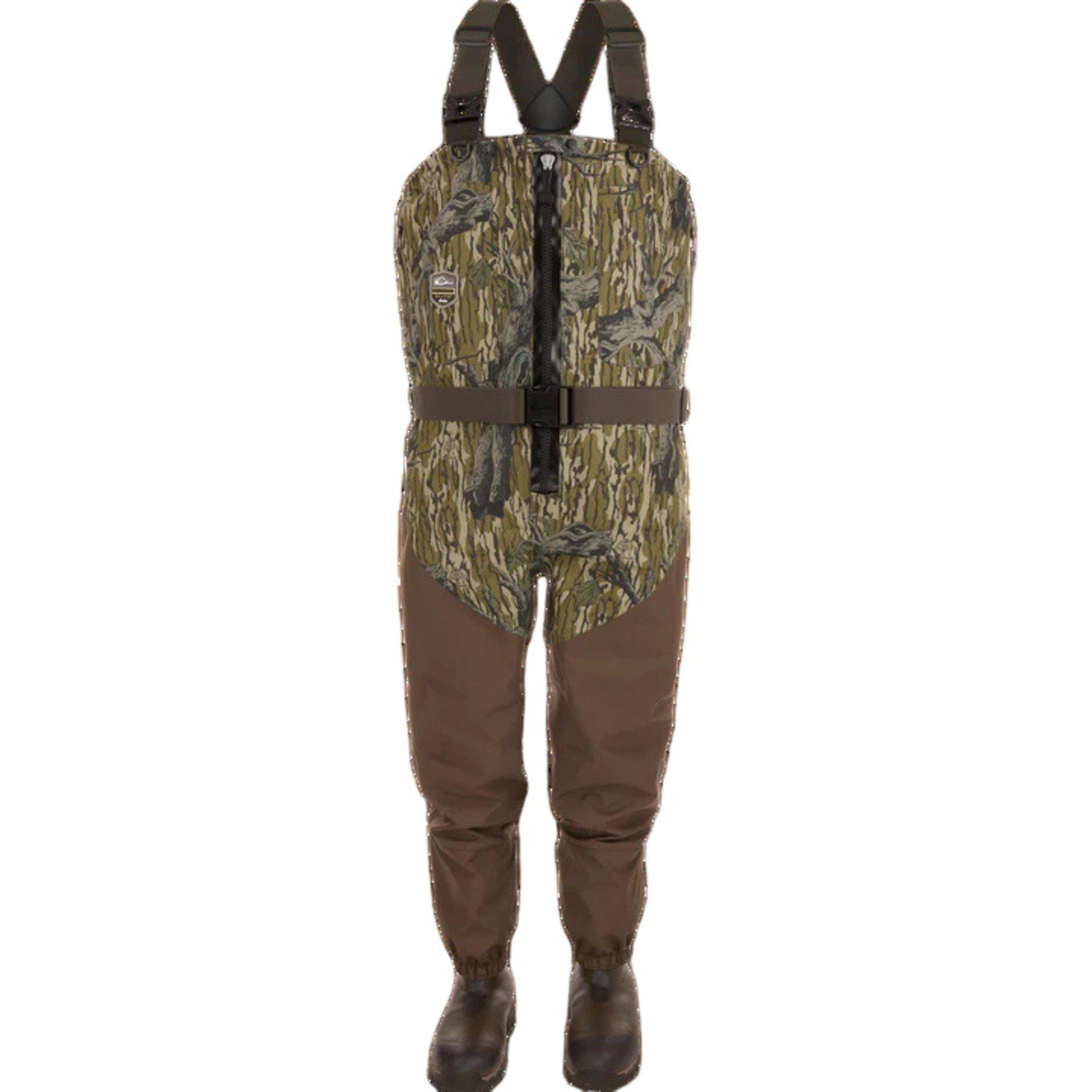 Men's Drake Waterfowl Uninsulated Guardian Elite HND Front Zip Waders - Drake Waterfowl