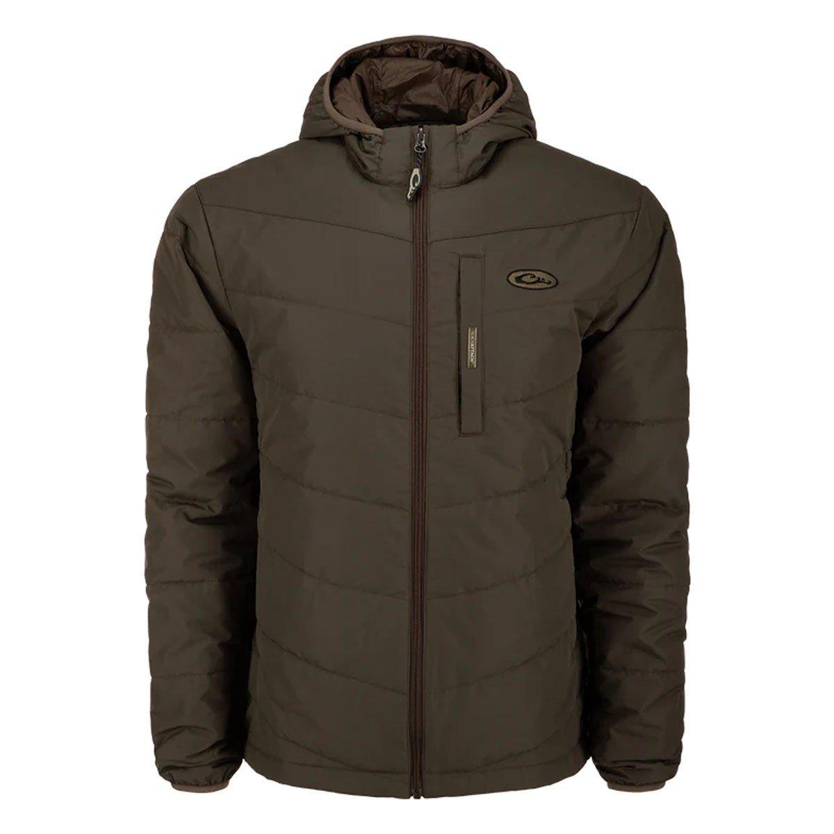 Men's Drake Waterfowl MST Synthetic Down Hooded Jacket - Drake Waterfowl