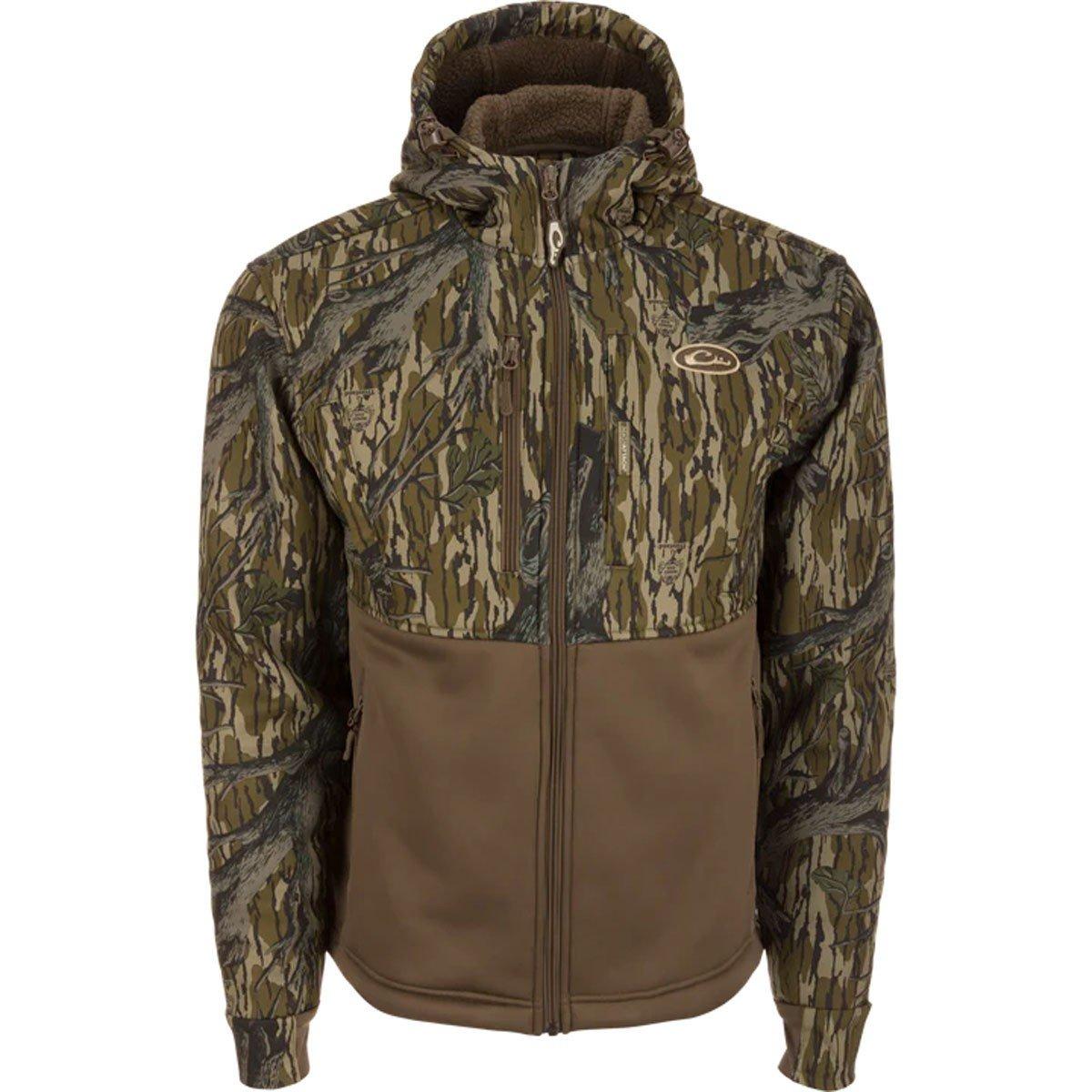 Men's Drake Waterfowl MST Hole Shot Eqwader Hooded Shell Jacket - Drake Waterfowl